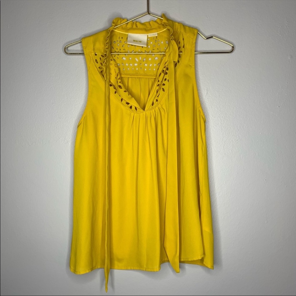 Maeve Mustard Top